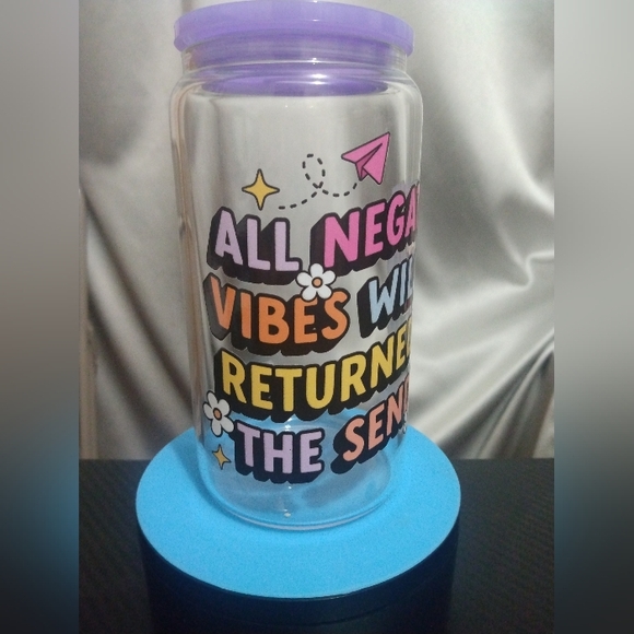 16 Oz Glass Can - Return To Sender - Picture 1 of 2